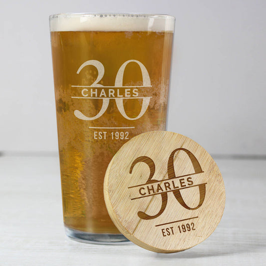 Milestone Pint Set – Choose 30/40/50/60